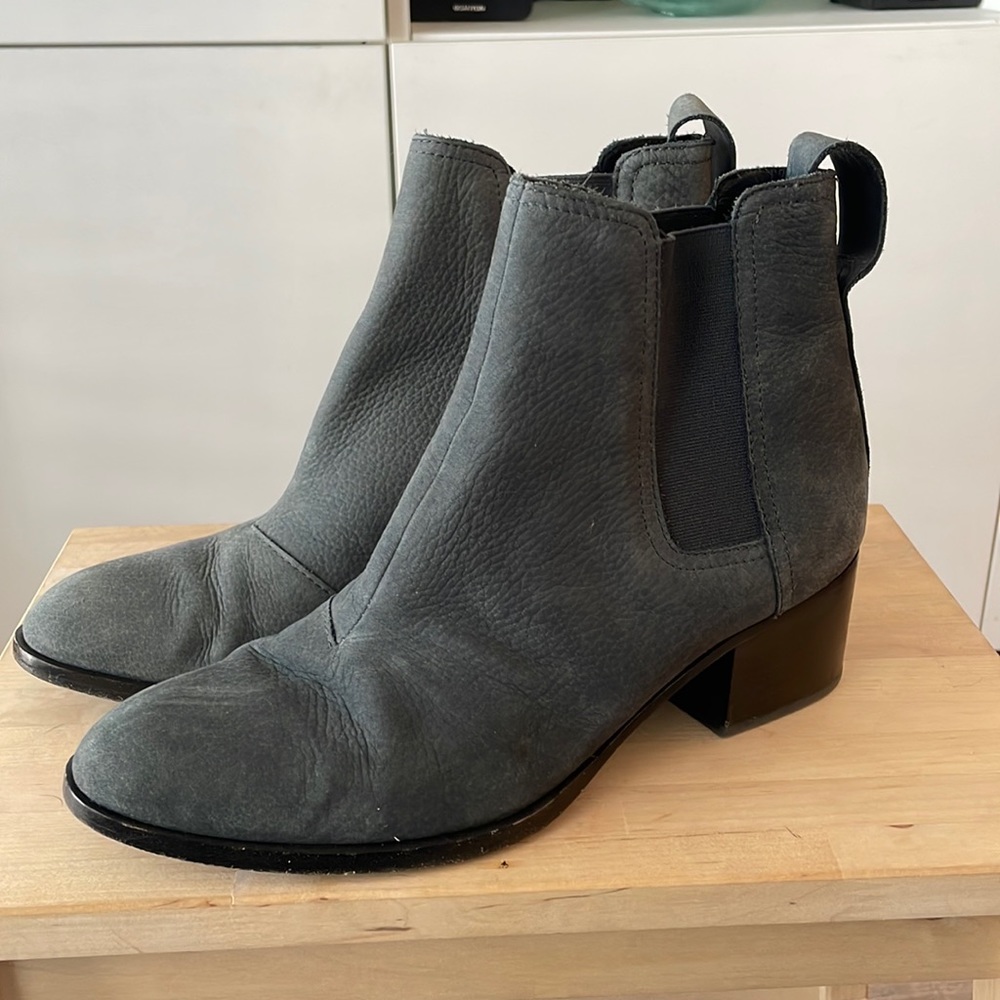 Rag & Bone - Walker Boot Navy Suede